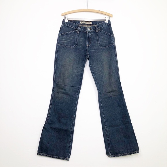 Express Percision Fit Dark Wash straight leg Jeans - Picture 1 of 11